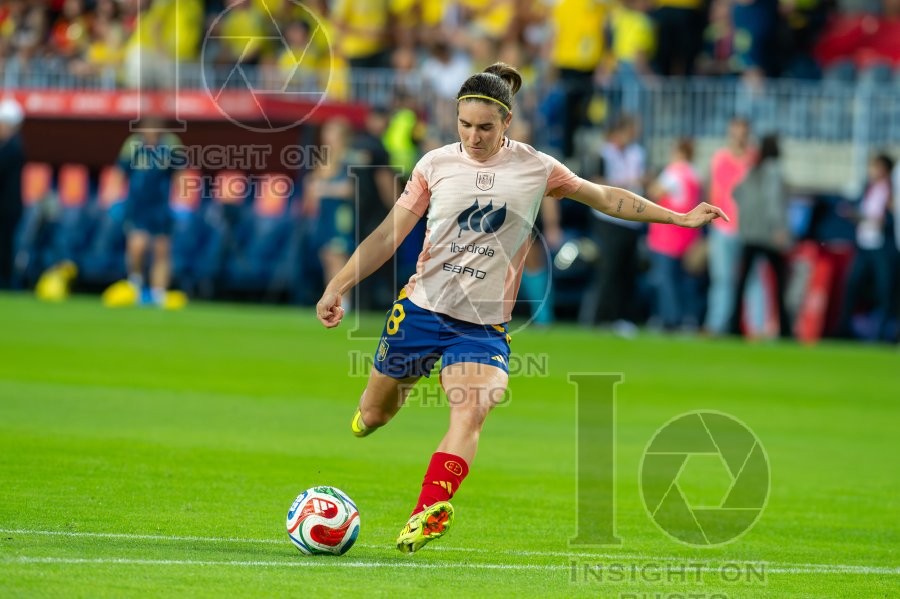 UEFA WOMEN’S NATIONS LEAGUE 2025 SEMIFINAL SPAIN VS SWEDEN