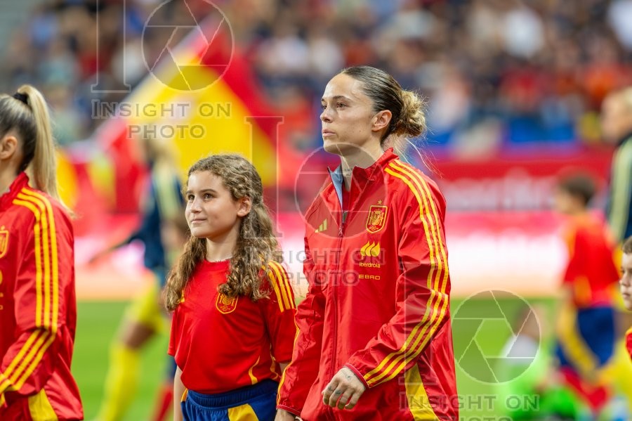 UEFA WOMEN’S NATIONS LEAGUE 2025 SEMIFINAL SPAIN VS SWEDEN
