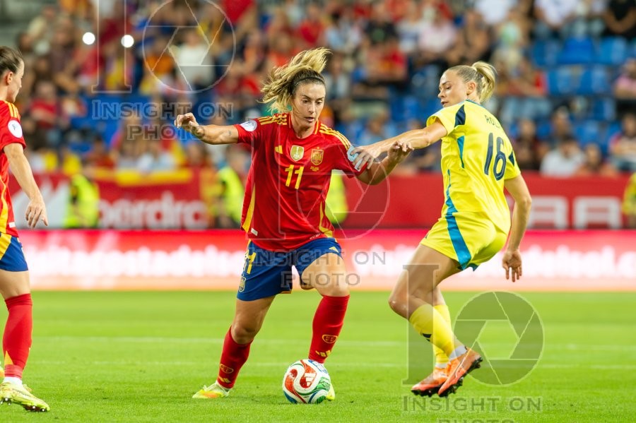 UEFA WOMEN’S NATIONS LEAGUE 2025 SEMIFINAL SPAIN VS SWEDEN