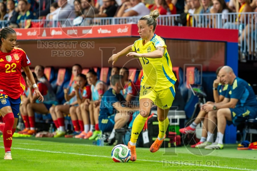 UEFA WOMEN’S NATIONS LEAGUE 2025 SEMIFINAL SPAIN VS SWEDEN