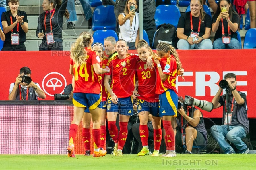 UEFA WOMEN’S NATIONS LEAGUE 2025 SEMIFINAL SPAIN VS SWEDEN