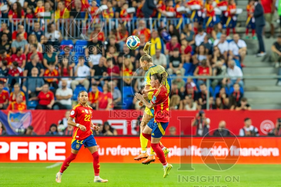 UEFA WOMEN’S NATIONS LEAGUE 2025 SEMIFINAL SPAIN VS SWEDEN