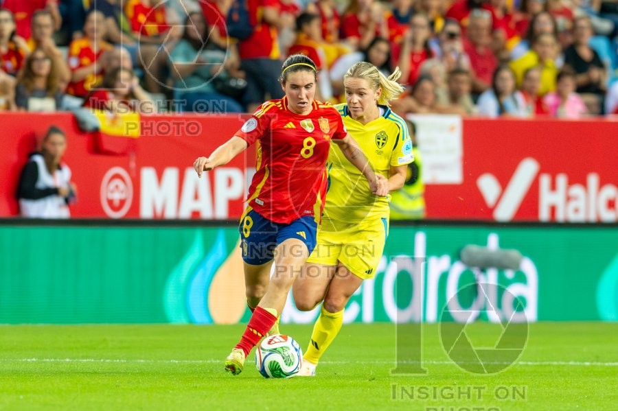 UEFA WOMEN’S NATIONS LEAGUE 2025 SEMIFINAL SPAIN VS SWEDEN
