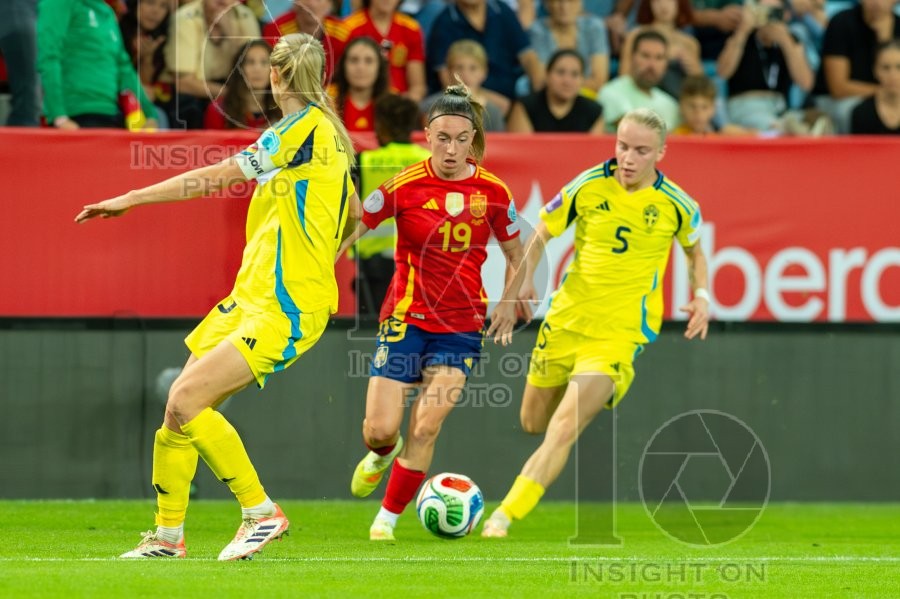 UEFA WOMEN’S NATIONS LEAGUE 2025 SEMIFINAL SPAIN VS SWEDEN