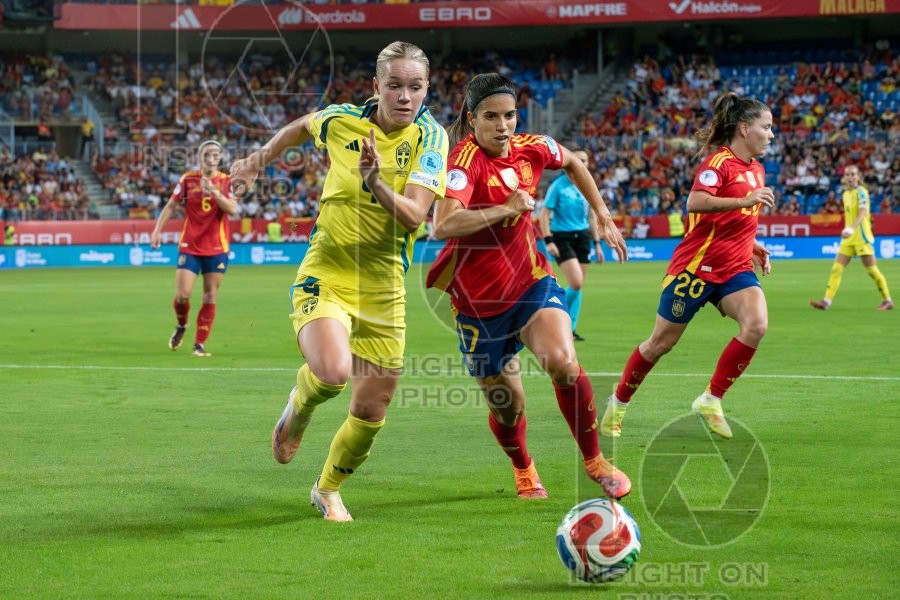 UEFA WOMEN’S NATIONS LEAGUE 2025 SEMIFINAL SPAIN VS SWEDEN