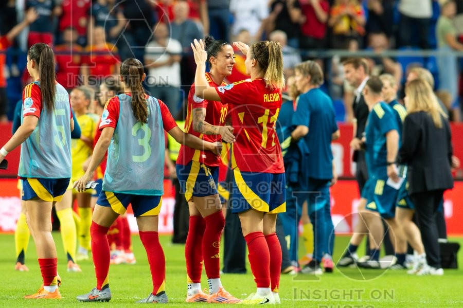 UEFA WOMEN’S NATIONS LEAGUE 2025 SEMIFINAL SPAIN VS SWEDEN