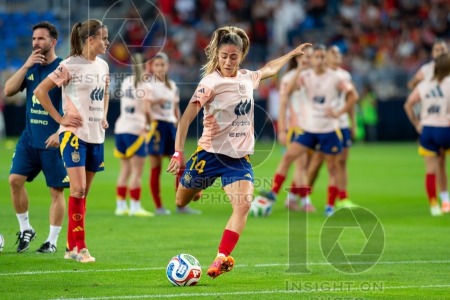 UEFA WOMEN’S NATIONS LEAGUE 2025 SEMIFINAL SPAIN VS SWEDEN
