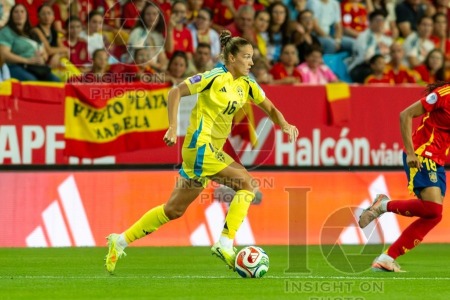 UEFA WOMEN’S NATIONS LEAGUE 2025 SEMIFINAL SPAIN VS SWEDEN