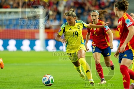 UEFA WOMEN’S NATIONS LEAGUE 2025 SEMIFINAL SPAIN VS SWEDEN