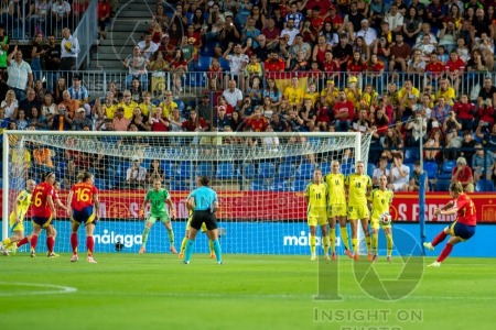 UEFA WOMEN’S NATIONS LEAGUE 2025 SEMIFINAL SPAIN VS SWEDEN