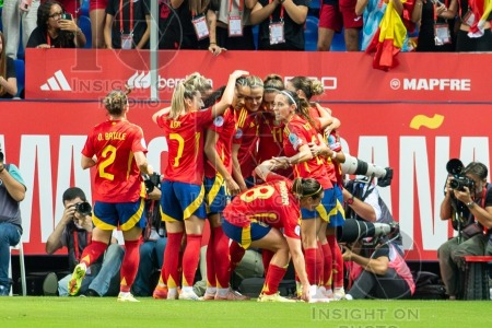 UEFA WOMEN’S NATIONS LEAGUE 2025 SEMIFINAL SPAIN VS SWEDEN