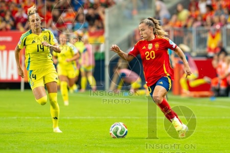 UEFA WOMEN’S NATIONS LEAGUE 2025 SEMIFINAL SPAIN VS SWEDEN