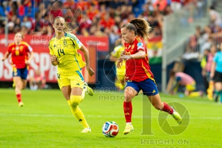 UEFA WOMEN’S NATIONS LEAGUE 2025 SEMIFINAL SPAIN VS SWEDEN