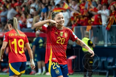 UEFA WOMEN’S NATIONS LEAGUE 2025 SEMIFINAL SPAIN VS SWEDEN