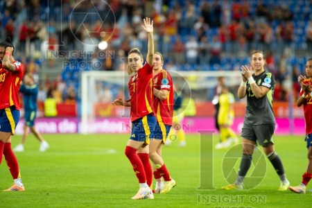 UEFA WOMEN’S NATIONS LEAGUE 2025 SEMIFINAL SPAIN VS SWEDEN