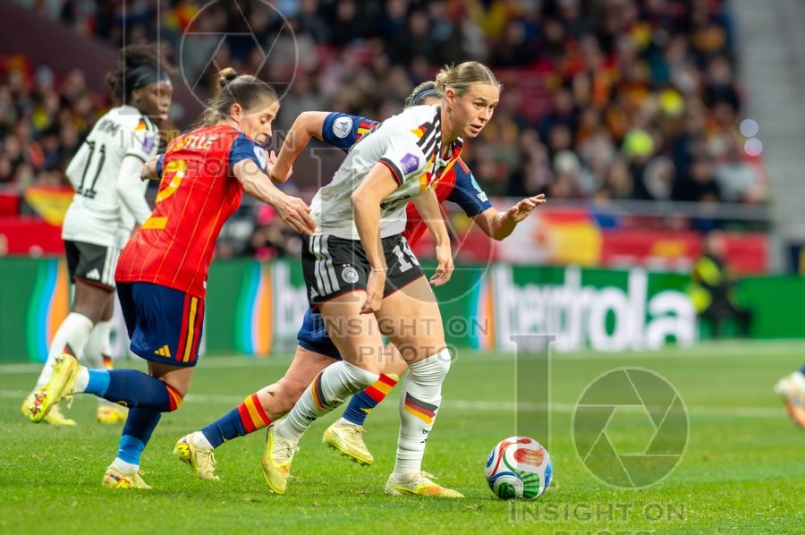 UEFA WOMEN’S NATIONS LEAGUE 2025 FINAL SPAIN VS GERMANY