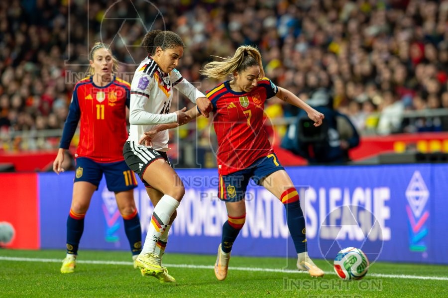 UEFA WOMEN’S NATIONS LEAGUE 2025 FINAL SPAIN VS GERMANY