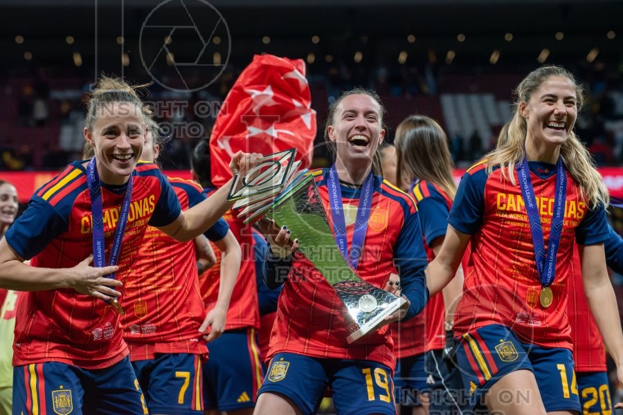 UEFA WOMEN’S NATIONS LEAGUE 2025 FINAL SPAIN VS GERMANY