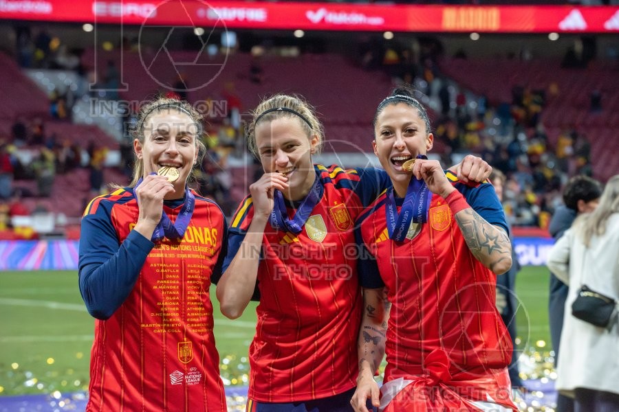 UEFA WOMEN’S NATIONS LEAGUE 2025 FINAL SPAIN VS GERMANY