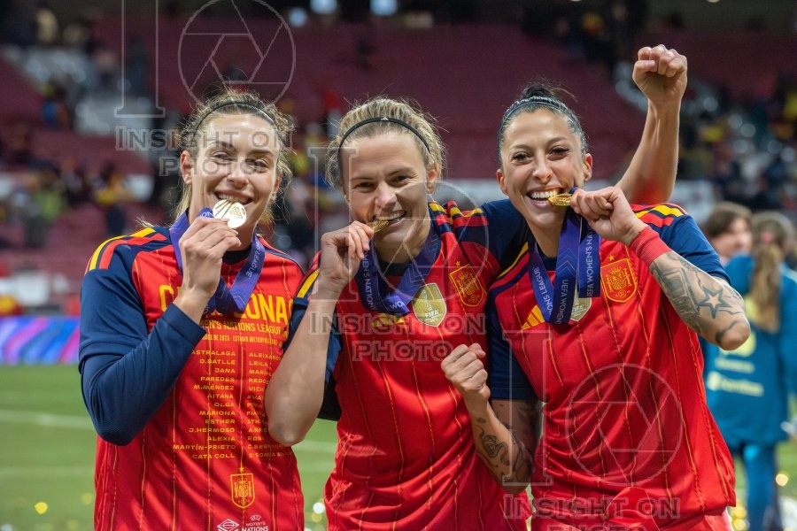 UEFA WOMEN’S NATIONS LEAGUE 2025 FINAL SPAIN VS GERMANY