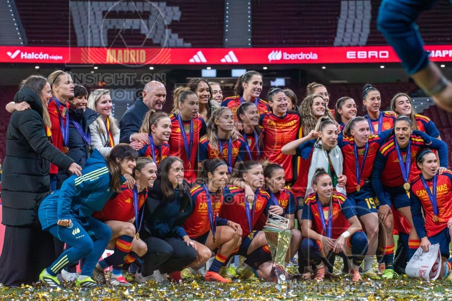 UEFA WOMEN’S NATIONS LEAGUE 2025 FINAL SPAIN VS GERMANY