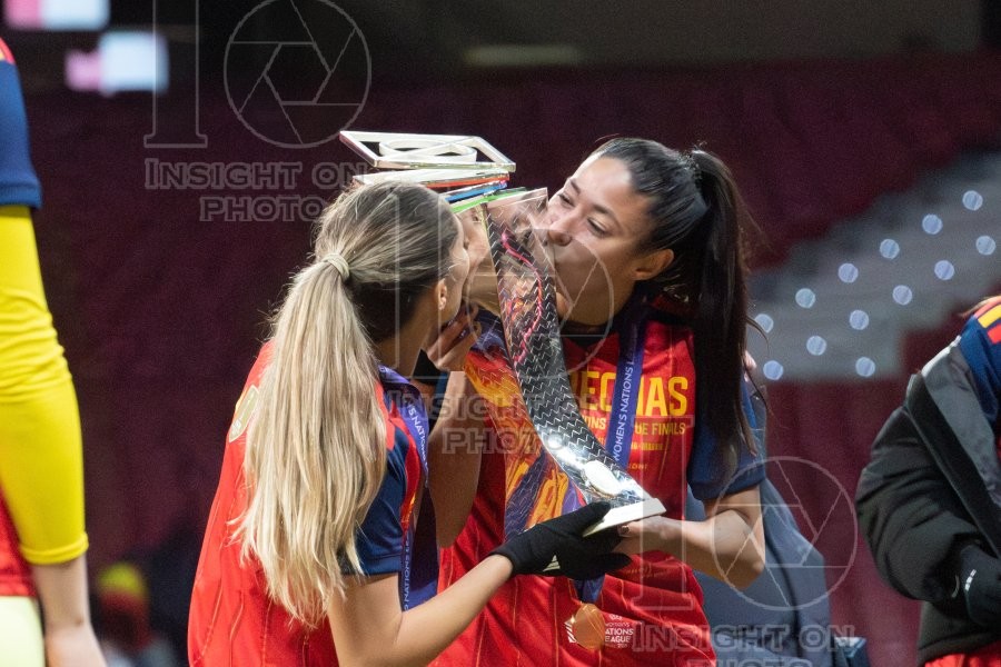 UEFA WOMEN’S NATIONS LEAGUE 2025 FINAL SPAIN VS GERMANY