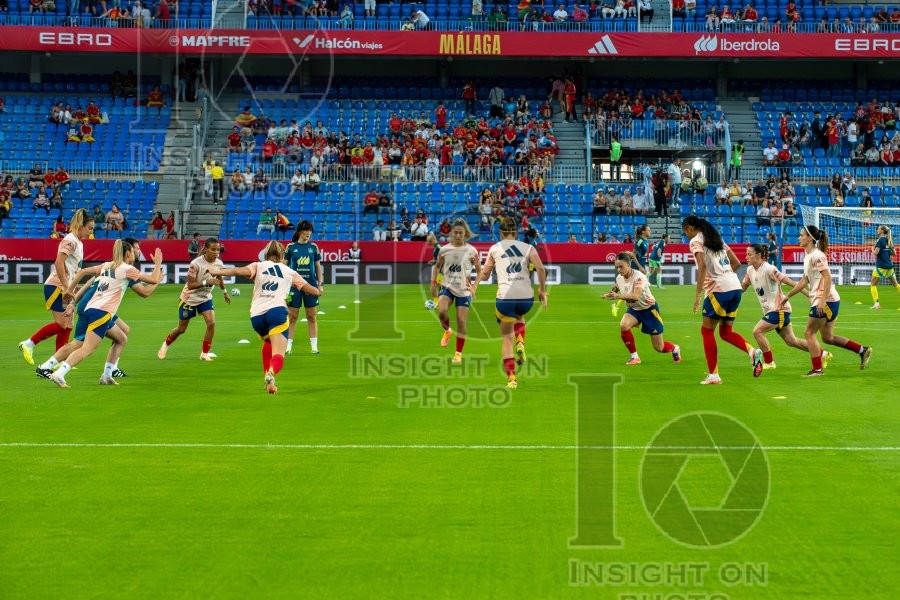 UEFA WOMEN’S NATIONS LEAGUE 2025 SEMIFINAL SPAIN VS SWEDEN