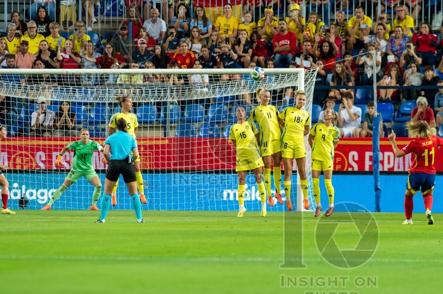 UEFA WOMEN’S NATIONS LEAGUE 2025 SEMIFINAL SPAIN VS SWEDEN