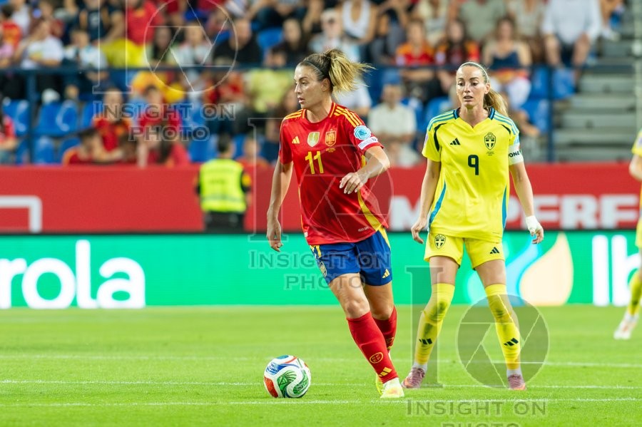 UEFA WOMEN’S NATIONS LEAGUE 2025 SEMIFINAL SPAIN VS SWEDEN