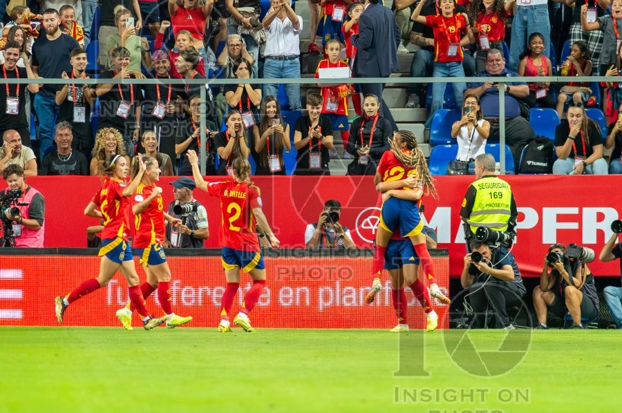UEFA WOMEN’S NATIONS LEAGUE 2025 SEMIFINAL SPAIN VS SWEDEN