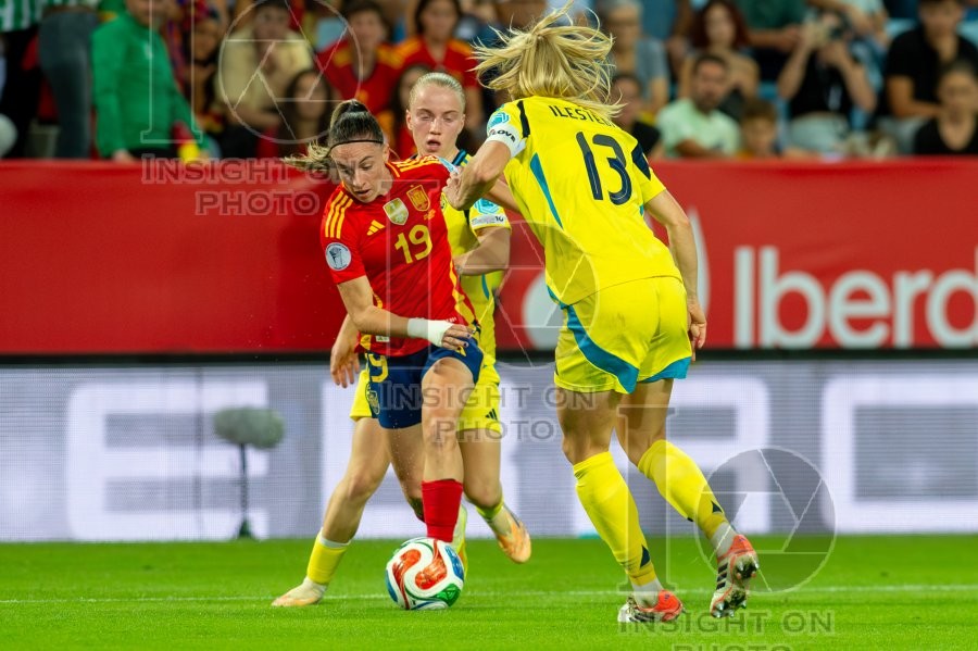 UEFA WOMEN’S NATIONS LEAGUE 2025 SEMIFINAL SPAIN VS SWEDEN