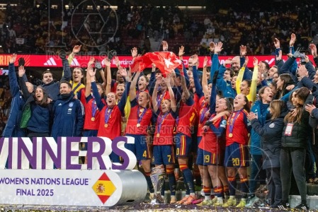 UEFA WOMEN’S NATIONS LEAGUE 2025 FINAL SPAIN VS GERMANY