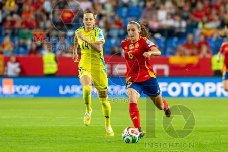 UEFA WOMEN’S NATIONS LEAGUE 2025 SEMIFINAL SPAIN VS SWEDEN