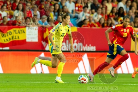 UEFA WOMEN’S NATIONS LEAGUE 2025 SEMIFINAL SPAIN VS SWEDEN