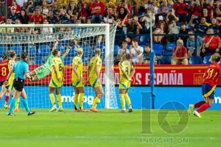 UEFA WOMEN’S NATIONS LEAGUE 2025 SEMIFINAL SPAIN VS SWEDEN
