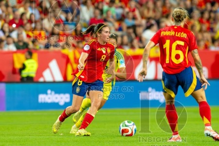UEFA WOMEN’S NATIONS LEAGUE 2025 SEMIFINAL SPAIN VS SWEDEN