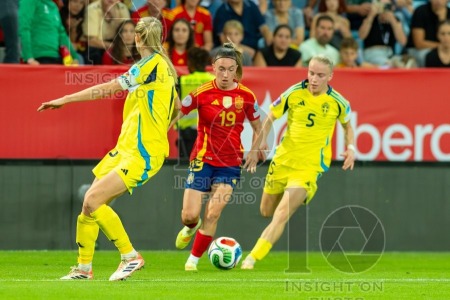 UEFA WOMEN’S NATIONS LEAGUE 2025 SEMIFINAL SPAIN VS SWEDEN