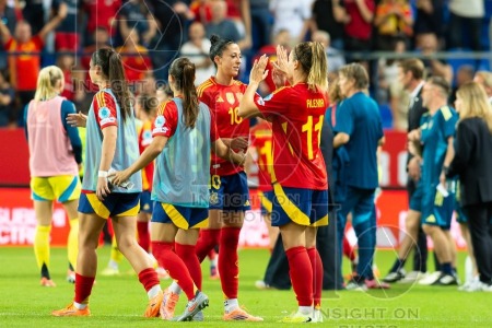 UEFA WOMEN’S NATIONS LEAGUE 2025 SEMIFINAL SPAIN VS SWEDEN