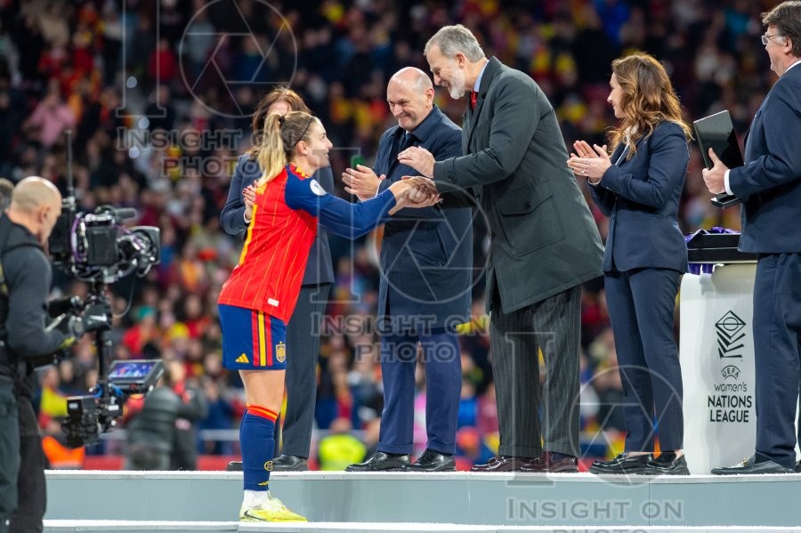UEFA WOMEN’S NATIONS LEAGUE 2025 FINAL SPAIN VS GERMANY