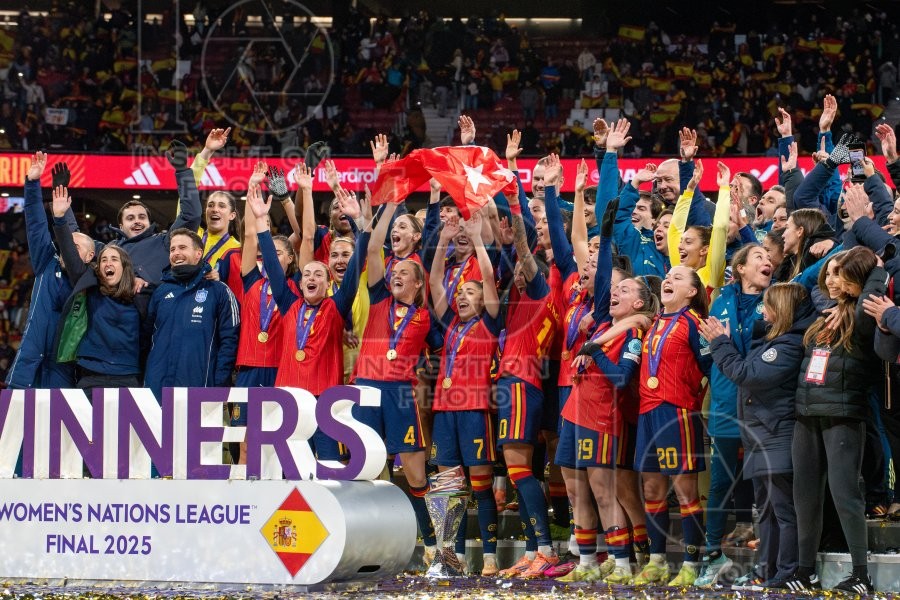 UEFA WOMEN’S NATIONS LEAGUE 2025 FINAL SPAIN VS GERMANY