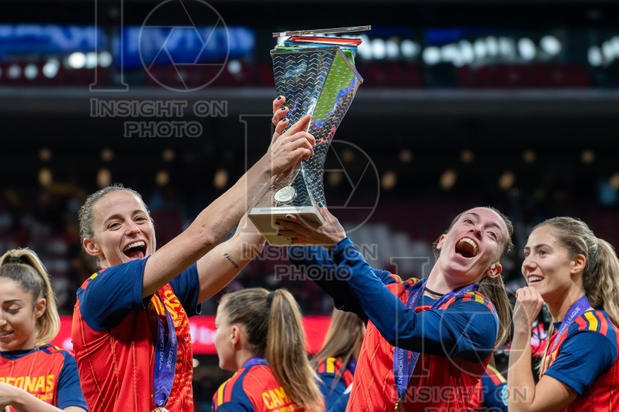 UEFA WOMEN’S NATIONS LEAGUE 2025 FINAL SPAIN VS GERMANY