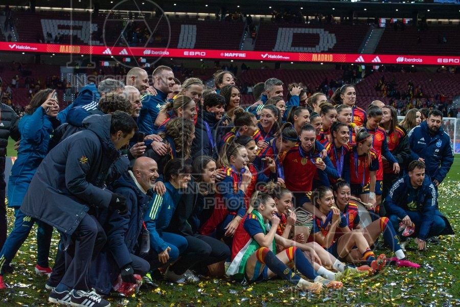 UEFA WOMEN’S NATIONS LEAGUE 2025 FINAL SPAIN VS GERMANY