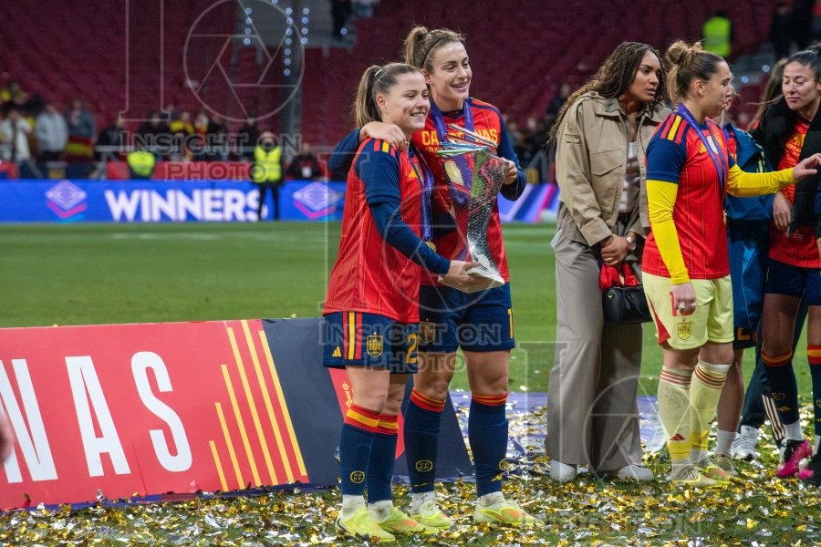 UEFA WOMEN’S NATIONS LEAGUE 2025 FINAL SPAIN VS GERMANY