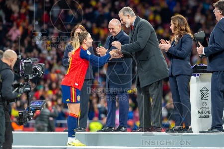 UEFA WOMEN’S NATIONS LEAGUE 2025 FINAL SPAIN VS GERMANY