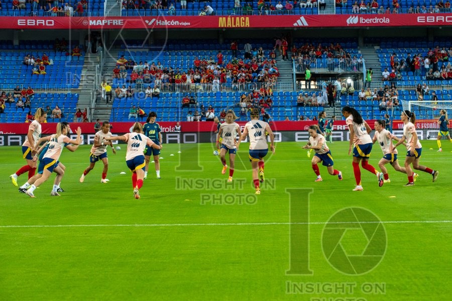UEFA WOMEN’S NATIONS LEAGUE 2025 SEMIFINAL SPAIN VS SWEDEN