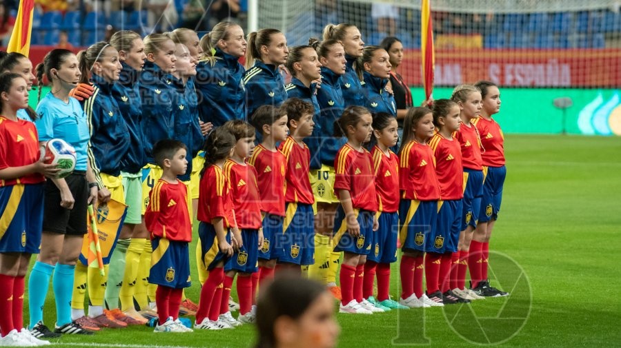 UEFA WOMEN’S NATIONS LEAGUE 2025 SEMIFINAL SPAIN VS SWEDEN