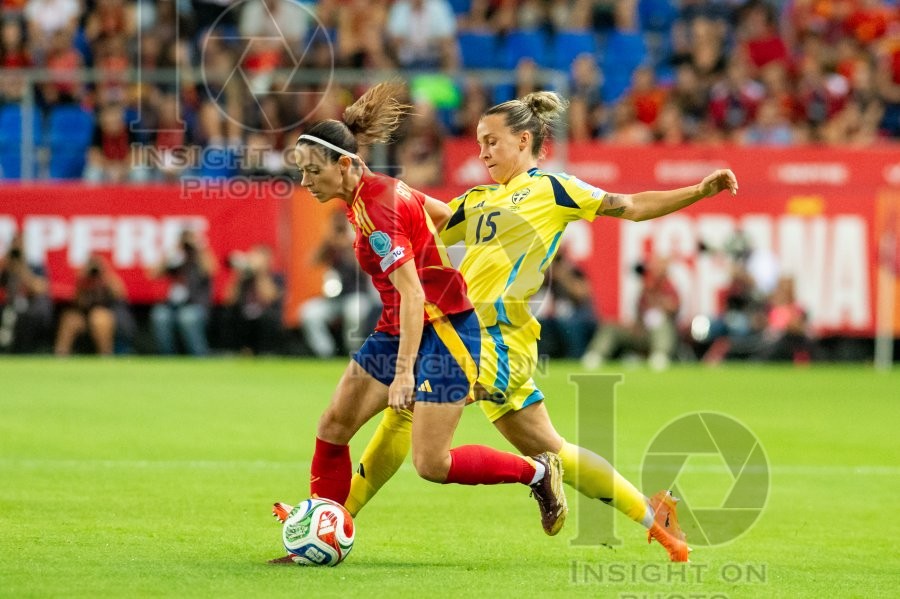 UEFA WOMEN’S NATIONS LEAGUE 2025 SEMIFINAL SPAIN VS SWEDEN