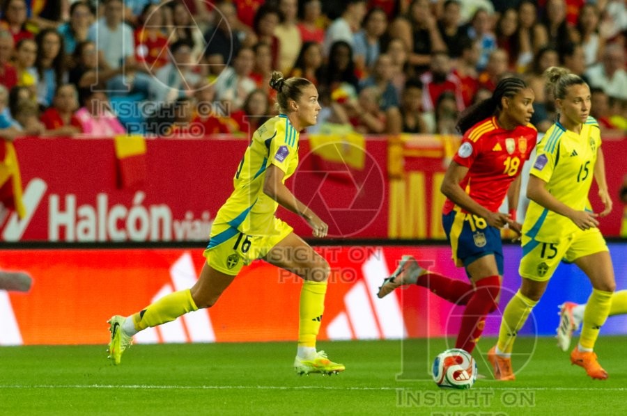 UEFA WOMEN’S NATIONS LEAGUE 2025 SEMIFINAL SPAIN VS SWEDEN