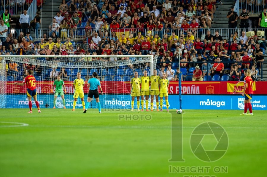 UEFA WOMEN’S NATIONS LEAGUE 2025 SEMIFINAL SPAIN VS SWEDEN