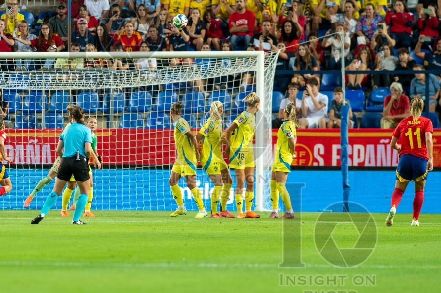 UEFA WOMEN’S NATIONS LEAGUE 2025 SEMIFINAL SPAIN VS SWEDEN